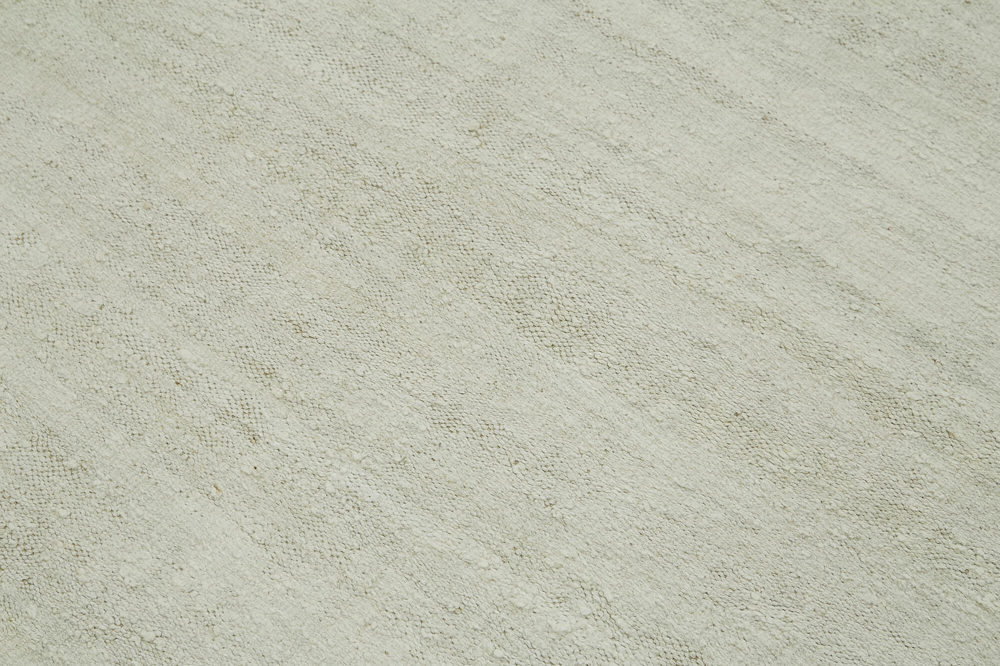 Handmade Hemp Rug - White Geometric Area Rug | Durable Natural Fiber Carpet 7'10''x11'4''
