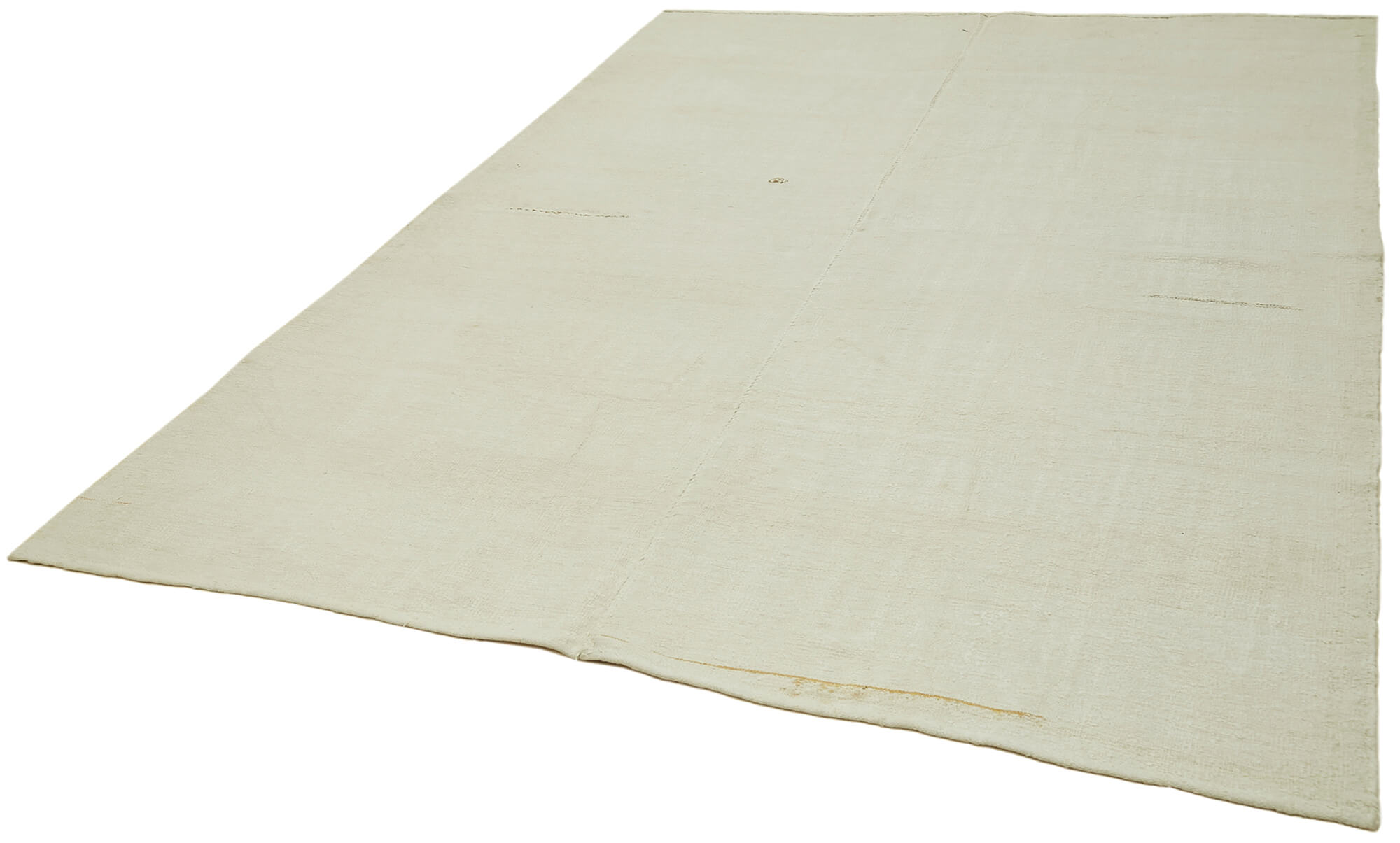 Handmade Hemp Rug – Beige Geometric Area Rug With Durable Hemp Weave