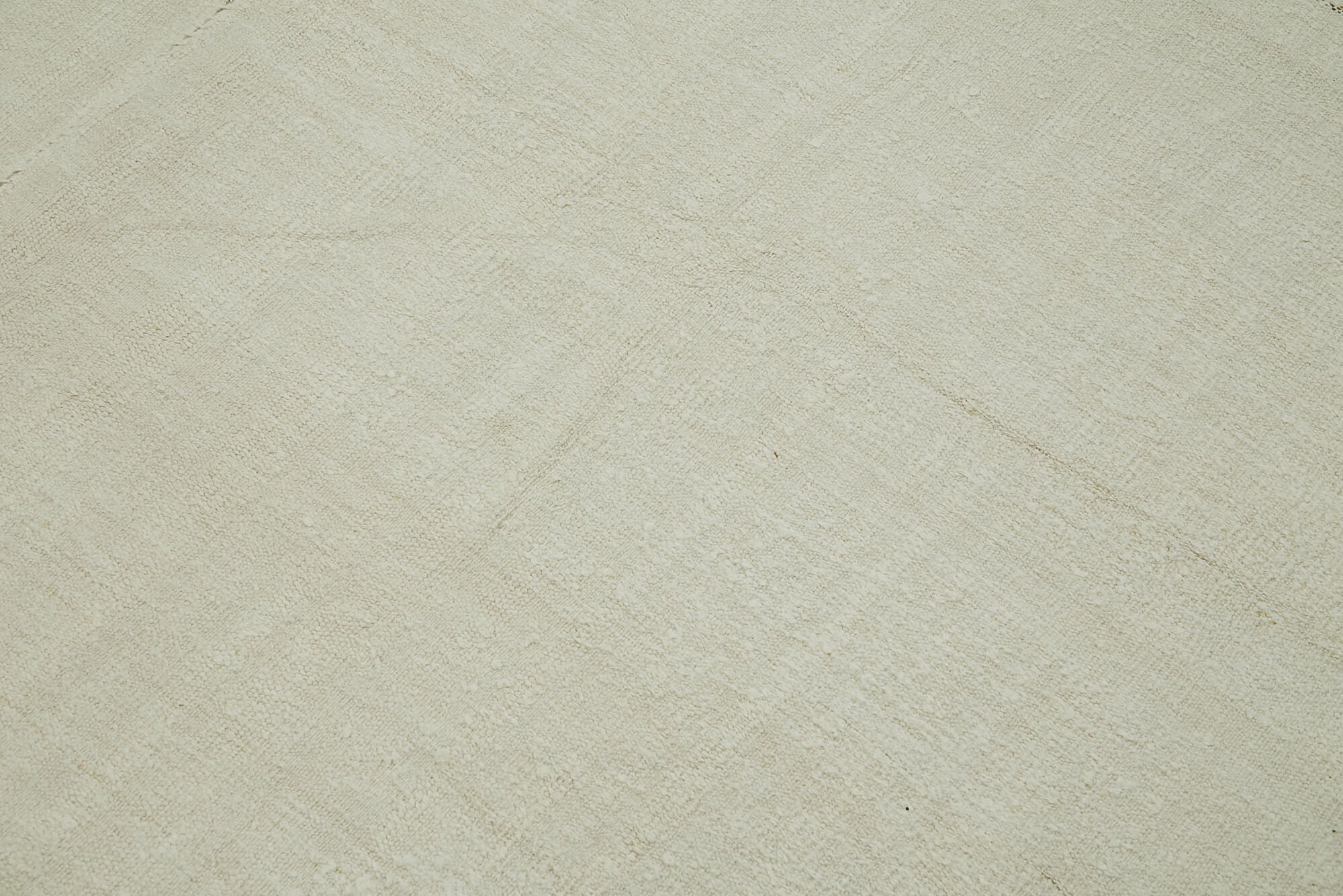 Handmade Hemp Rug – Beige Geometric Area Rug With Durable Hemp Weave