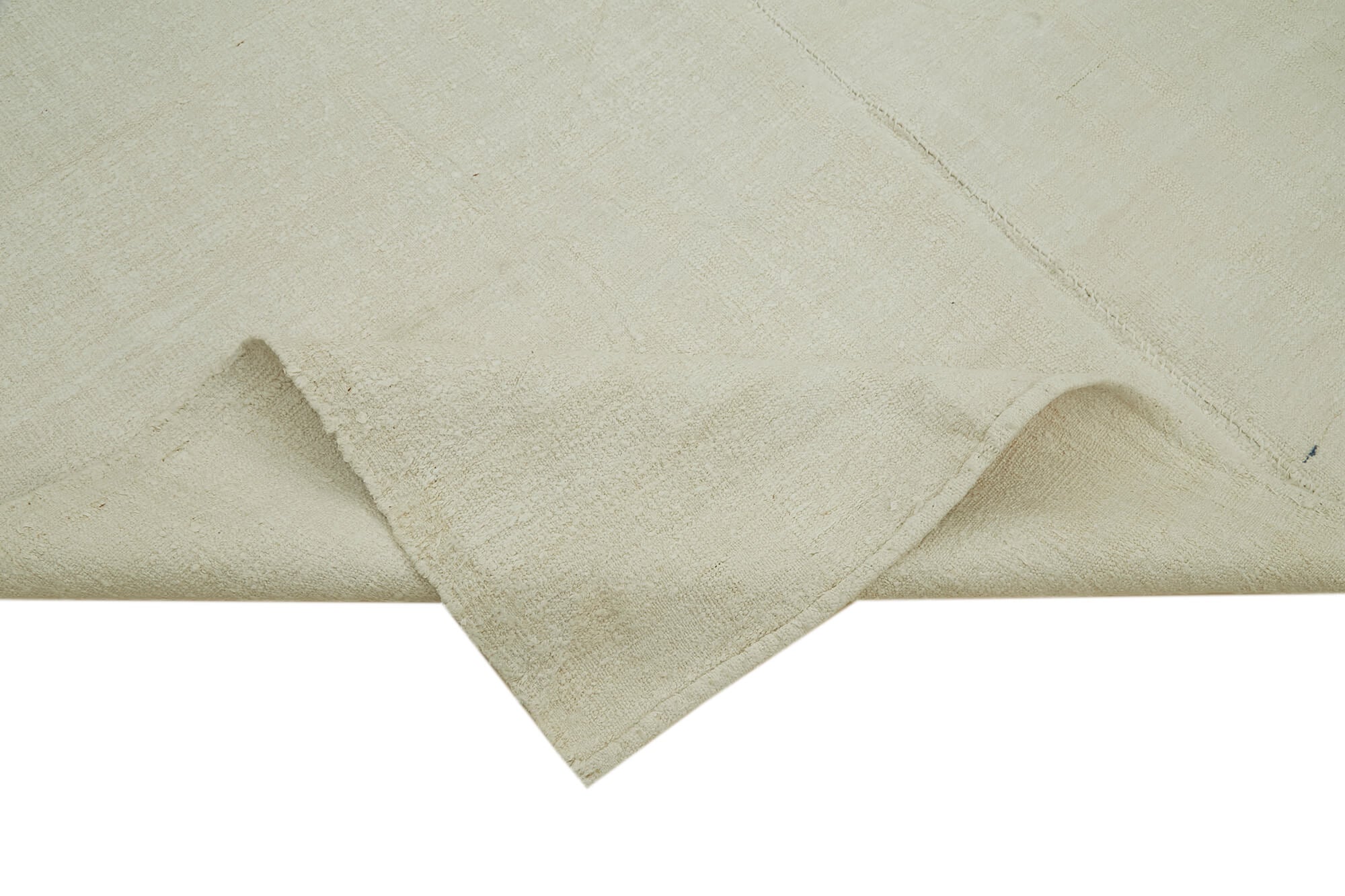 Handmade Hemp Rug – Beige Geometric Area Rug With Durable Hemp Weave