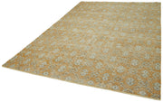 Vintage Wool Cotton Rug – Handmade Area Rug | Turkish Hand Knotted Carpet 6'11''x10'4''