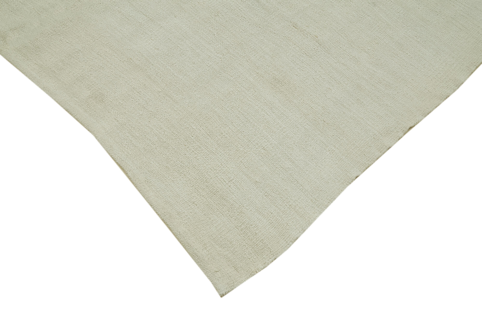 Handmade Hemp Rug – White Geometric Area Rug | Durable Artisan Crafted Carpet 6'4''x10'4''