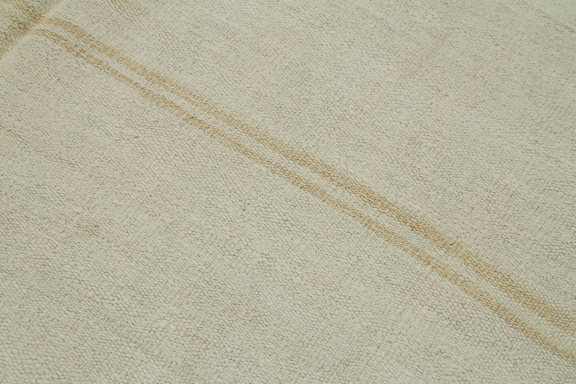 Handmade Hemp Rug | Beige Geometric Area Rug - Durable Cotton Blend Carpet 5'7''x8'10''