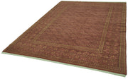 Handmade Wool Cotton Rug – Classic Red Vintage Area Rug 6'9''x9'1'' by Agacan