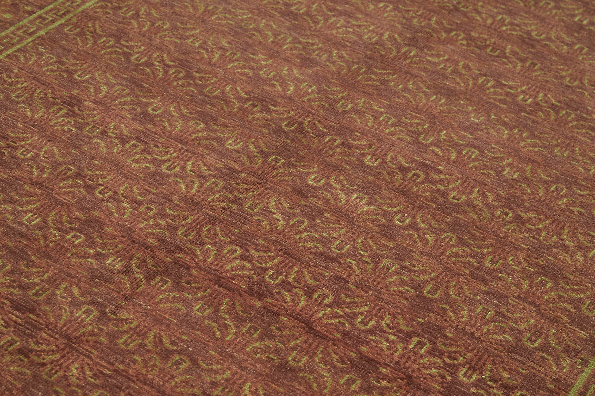 Handmade Wool Cotton Rug – Tebriz Classic Red Vintage Area Rug 6x9 Feet
