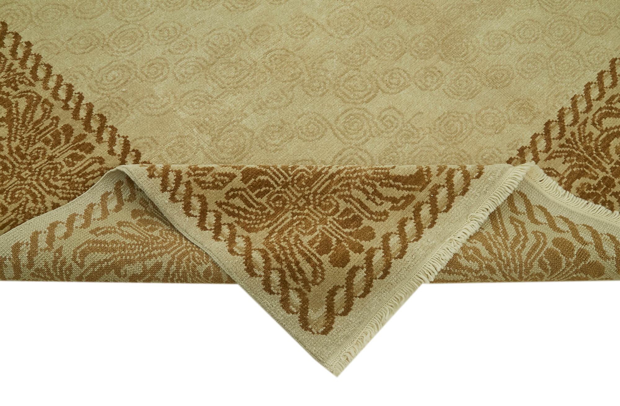 Handmade Wool Cotton Rug - Durable Wool Cotton Blend | Classic Home Decor Rug