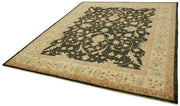 Handmade Wool Cotton Rug - Classic Area Rug 8'2''x10'0'' Beige Vintage Woven Carpet