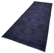 Handmade Wool Area Rug - Turkish Vintage Rug, Soft Vintage Floor Covering 5x14