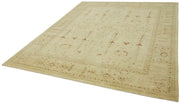 Handmade Wool Cotton Rug – Classic Beige Vintage Area Rug 7'10"x10'0" by Agacan