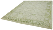 Handmade Wool Cotton Rug – Classic Beige Vintage Turkish Carpet 8'1''x9'10''