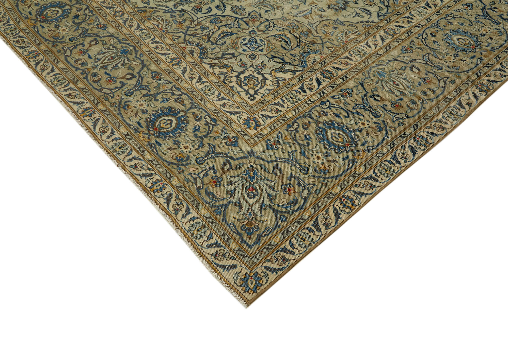 Handmade Wool Cotton Rug - Persian Area Rug | Classic Style Carpet 9'6" x 14'1"
