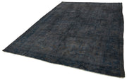Handmade Wool Cotton Rug | Vintage Wool Carpet & Turkish Woven Carpet 7'2''x10'4''