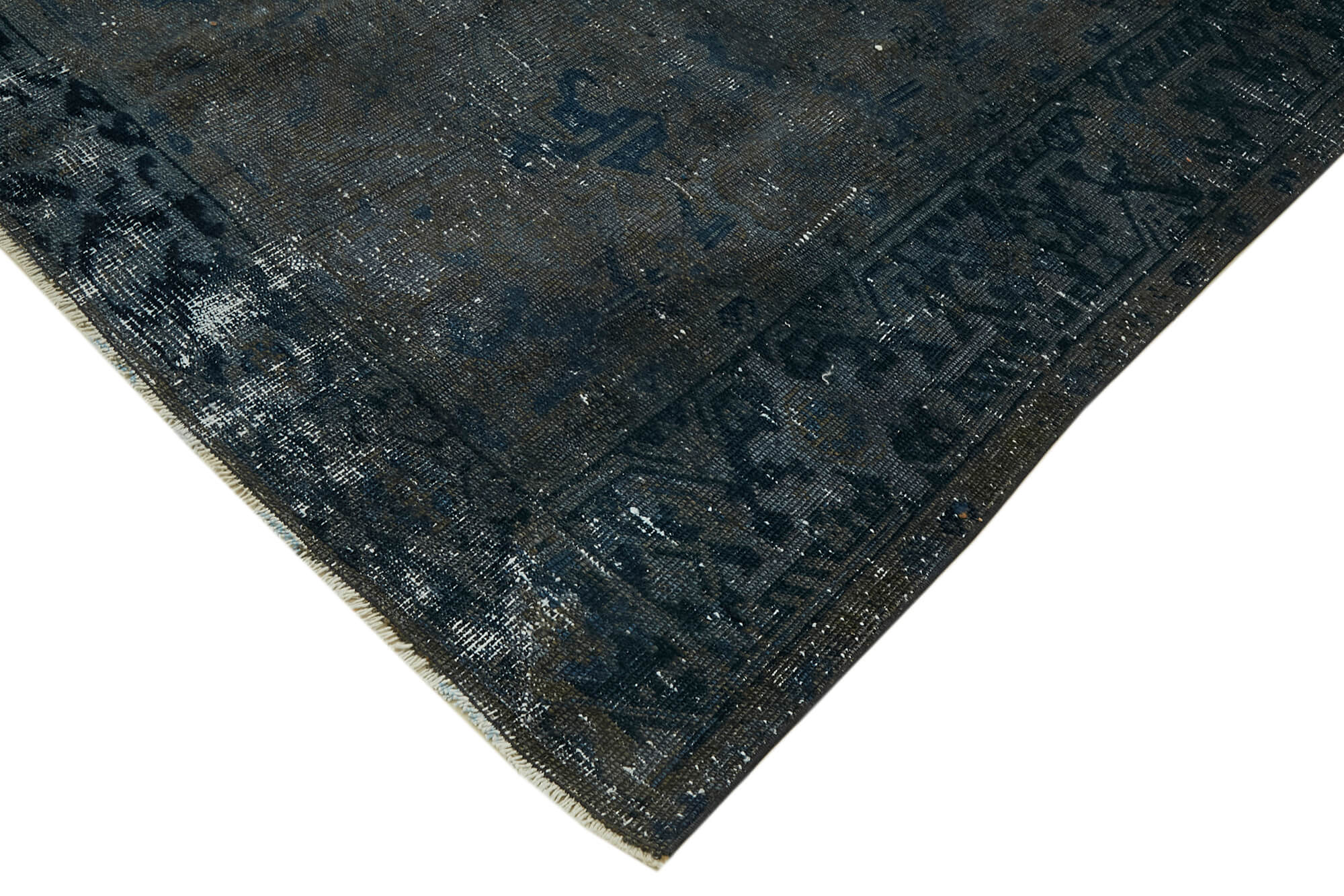 Handmade Wool Cotton Rug - Persian Grey Classic Wool Carpet 6'5'' x 8'4''