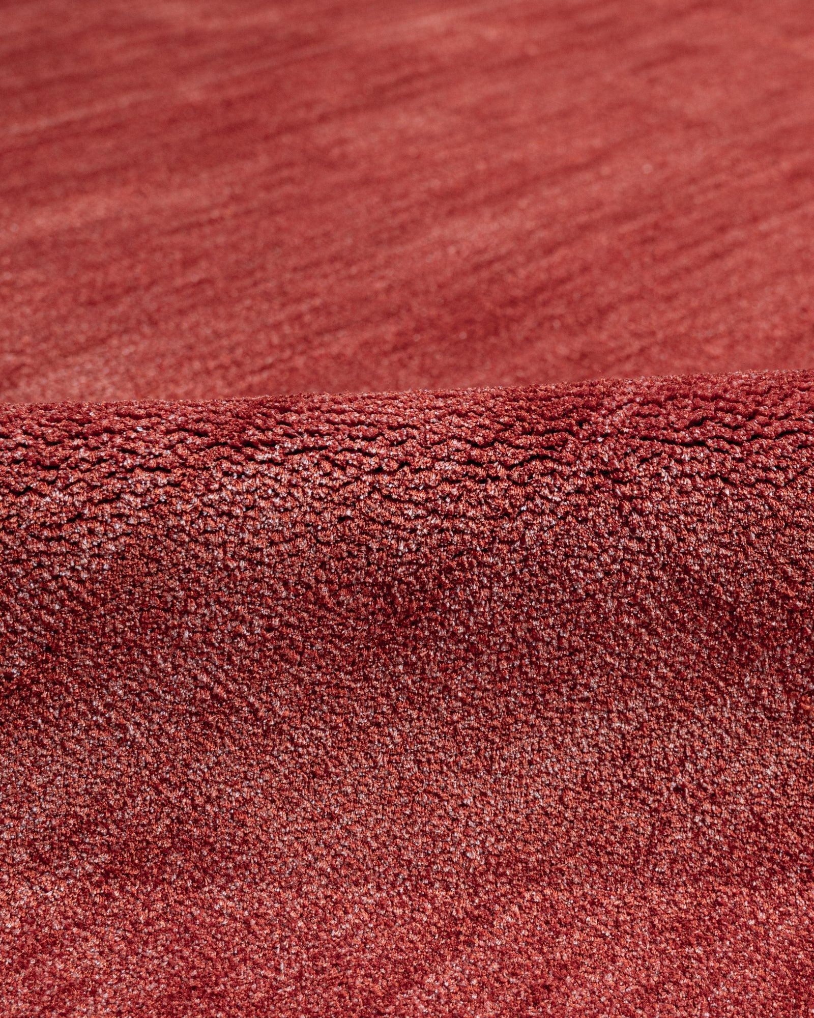 Natural Viscose Rug – 3S Red Modern Axminster Woven Machine Made Carpet