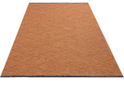 Cotton Kilim Rug – Geometric Woven Sole Rug With Fringed Edge, 5 Mm Pile Height