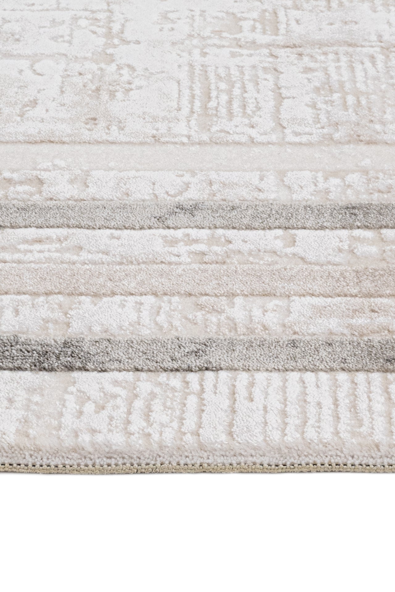 Machine Made Area Rug - Summit Grey Framed Rug with 11 mm Pile Height