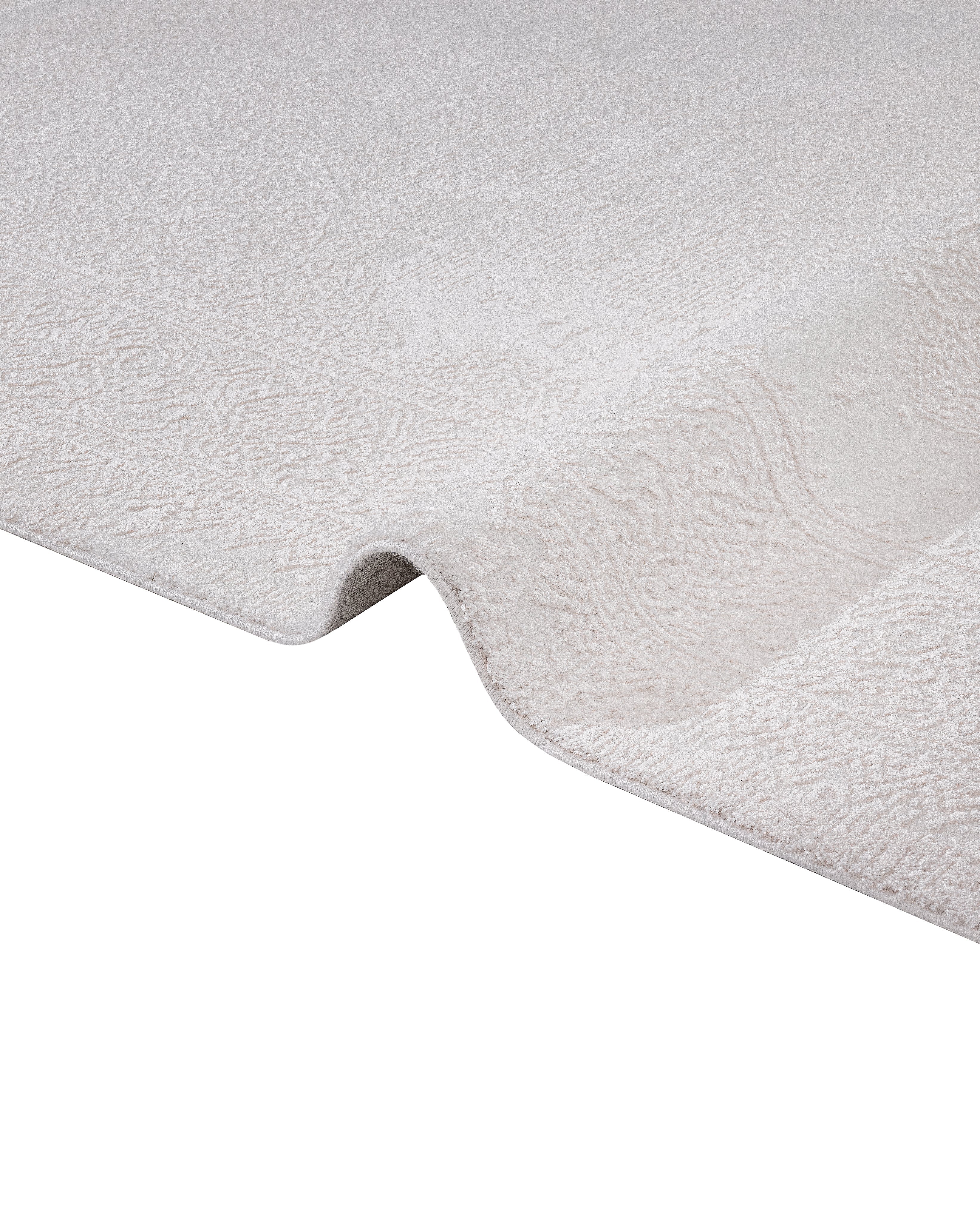 Cotton Area Rug - Machine Made Cream Frame Soft Cotton Weft Base Rug
