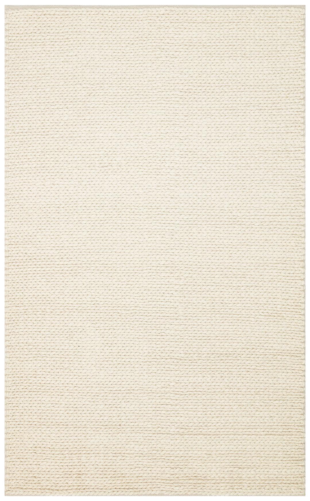 Modern Jute Kilim - Hand Woven Cream Colored Rug With Non Slip Backing