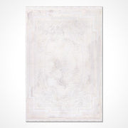 Classic Area Rug | Durable Floor Covering with Bamboo Acrylic Rug & Cotton Weft Carpet