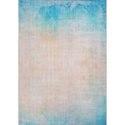 Modern Cotton Area Rug – Washable Non Slip Beige Soft Microfiber Plush Carpet