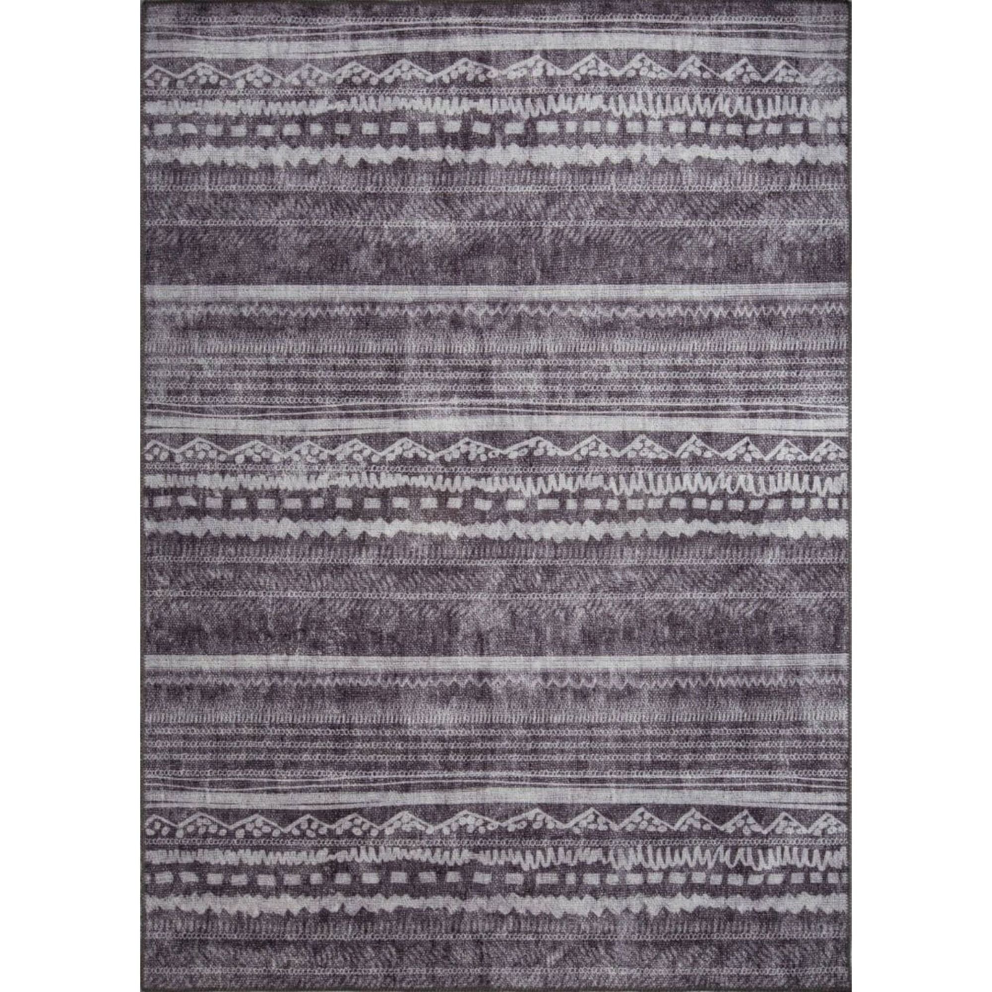 Digital Print Area Rug – Ethnic Cotton Rug | Soft Dust Resistant Polyester Woven Carpet