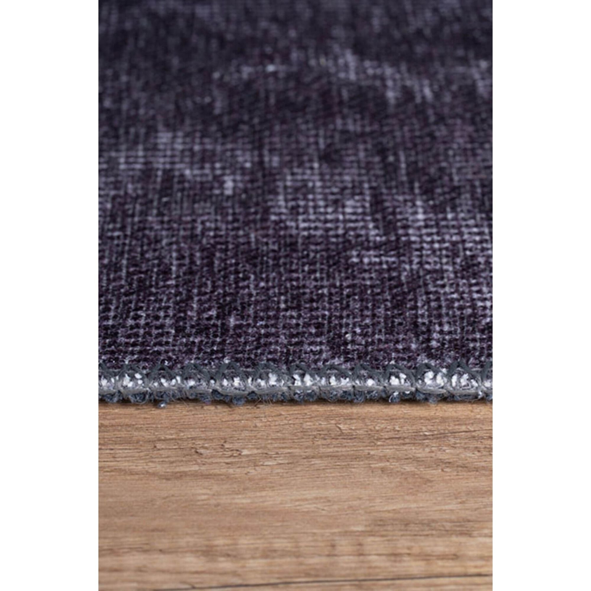 Digital Print Area Rug - Washable Non Slip Geometric Cotton Rug for Living Room