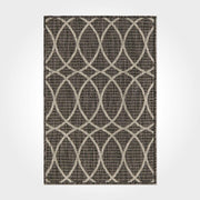 Geometric Area Rug – Washable Non Slip Chenille Cotton Carpet for Living Room