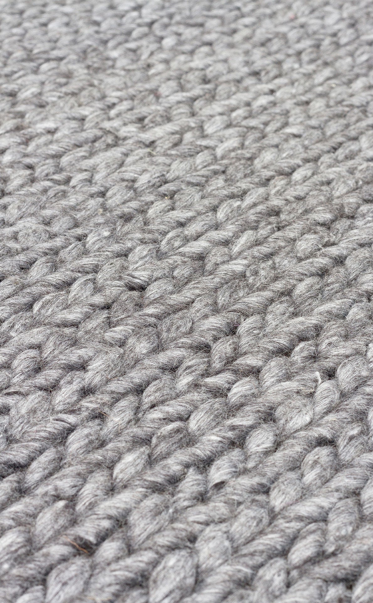 Modern Jute Kilim – Hand Woven Carpet With Knitted Patterned Rug Grey Flatweave