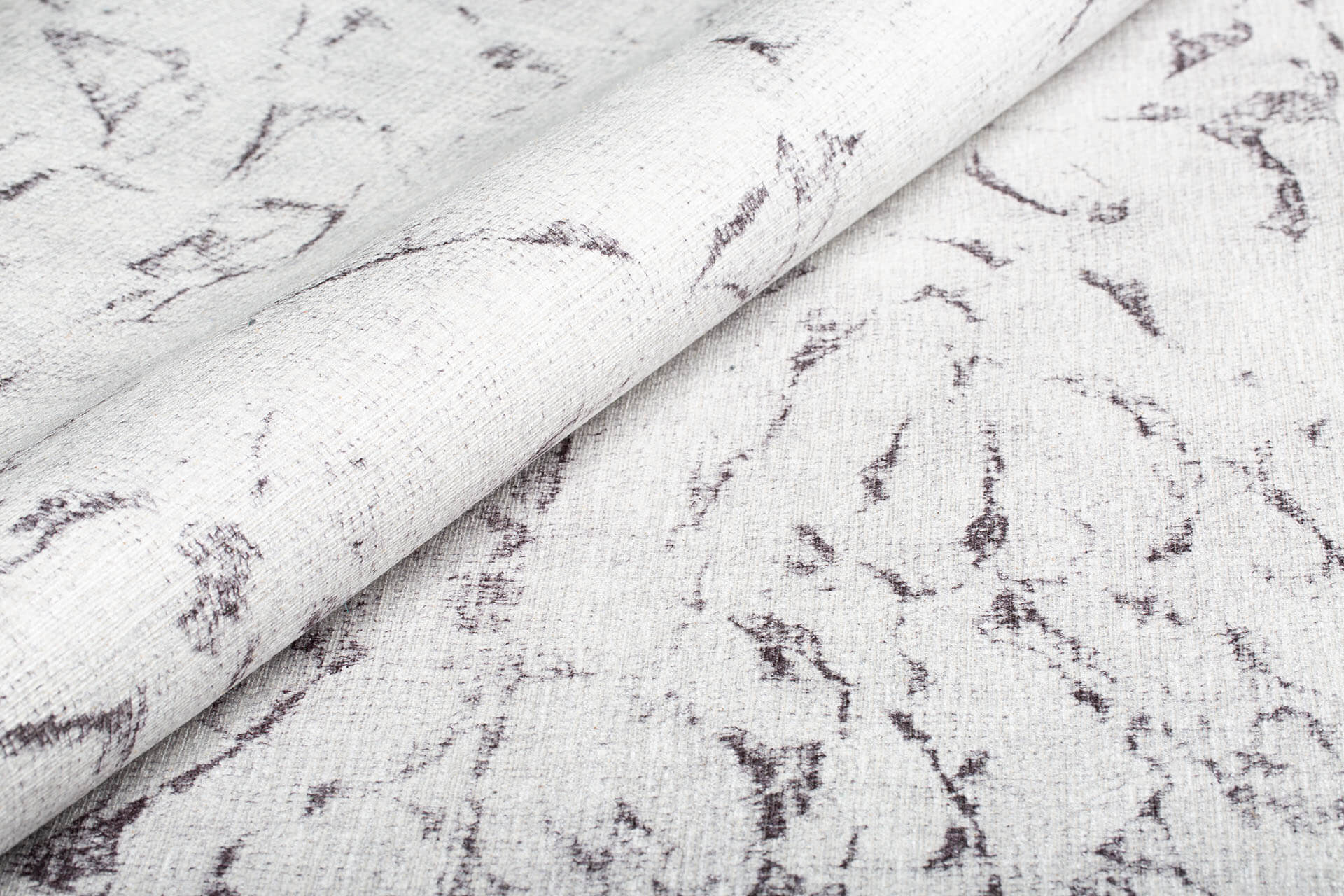 Modern Cotton Area Rug - Washable Non Slip White Soft Microfiber Carpet