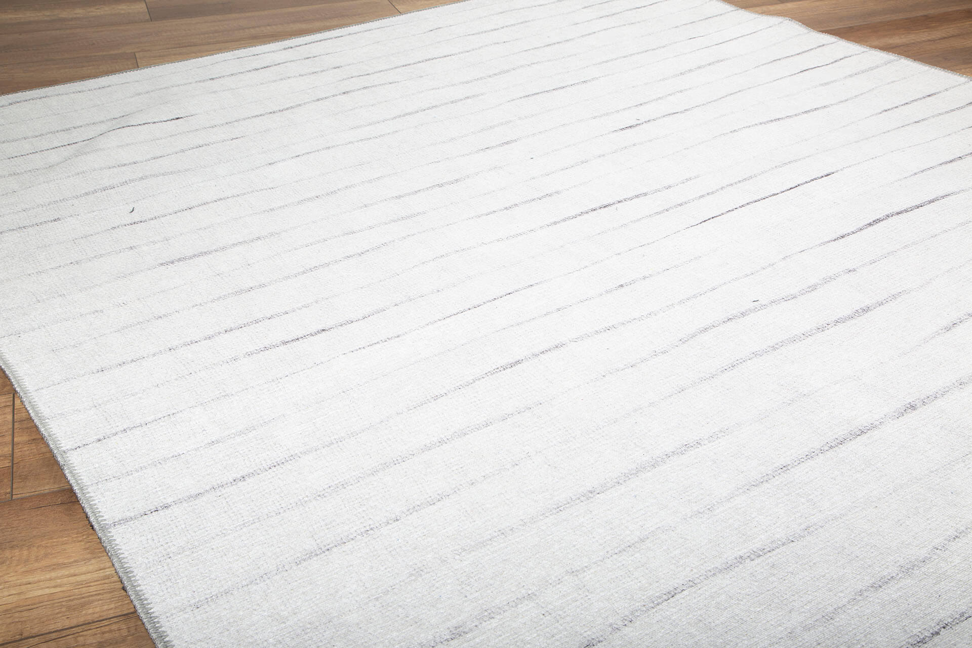 Cotton Area Rug – Washable Non Slip Striped Soft Microfiber Rug for Living Room