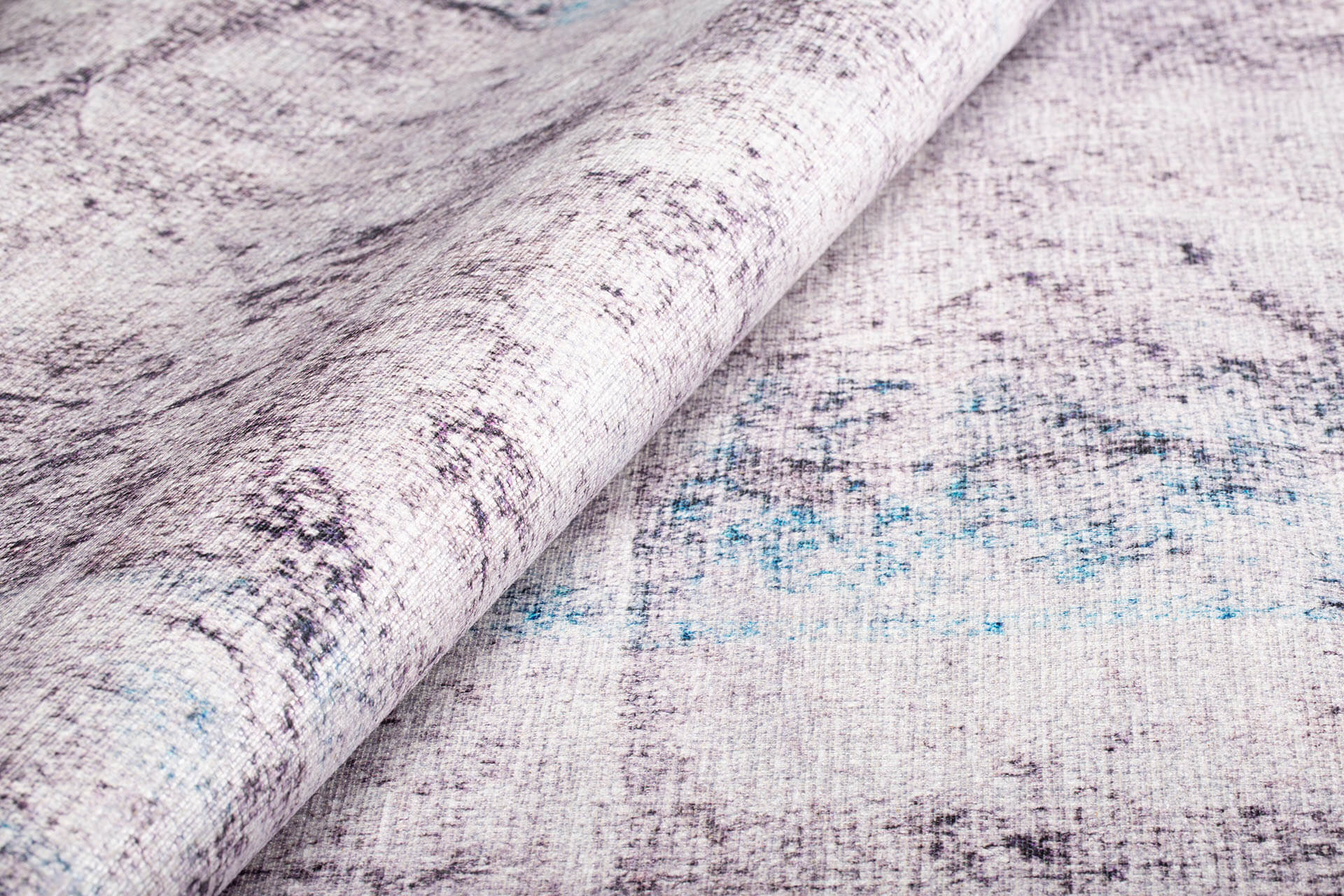 Modern Cotton Area Rug – Washable Non Slip Soft Microfiber Rug for Living Room