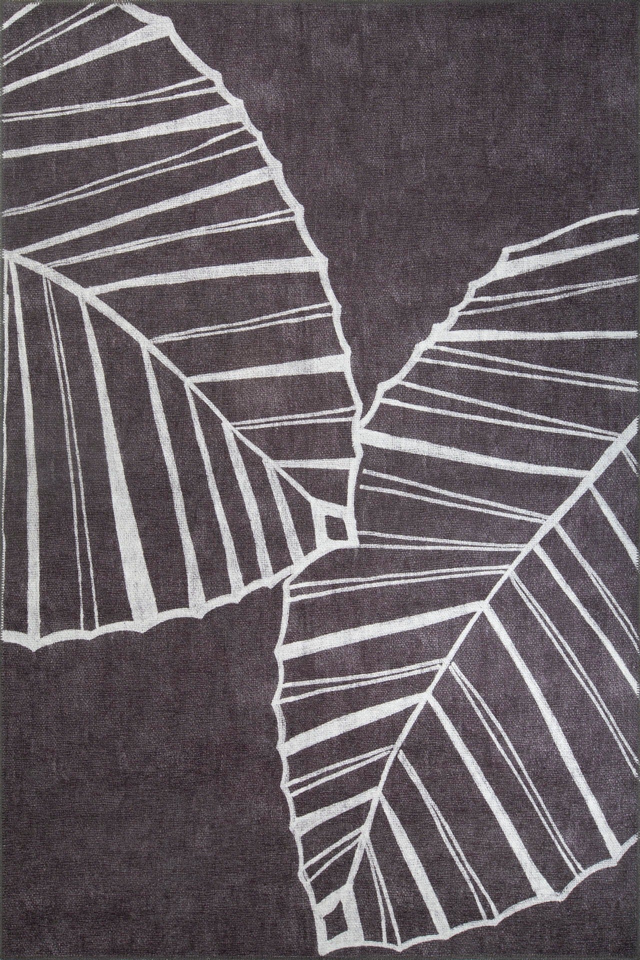 Washable Non Slip Digital Print Area Rug – Striped Cotton Microfiber Rug, Heavy Thick Carpet