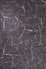 Modern Digital Print Rug - Washable Non Slip Cotton Area Rug for Living Room