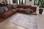 Digital Print Area Rug - Washable Non Slip Cotton Flat Rug with Soft Polyester