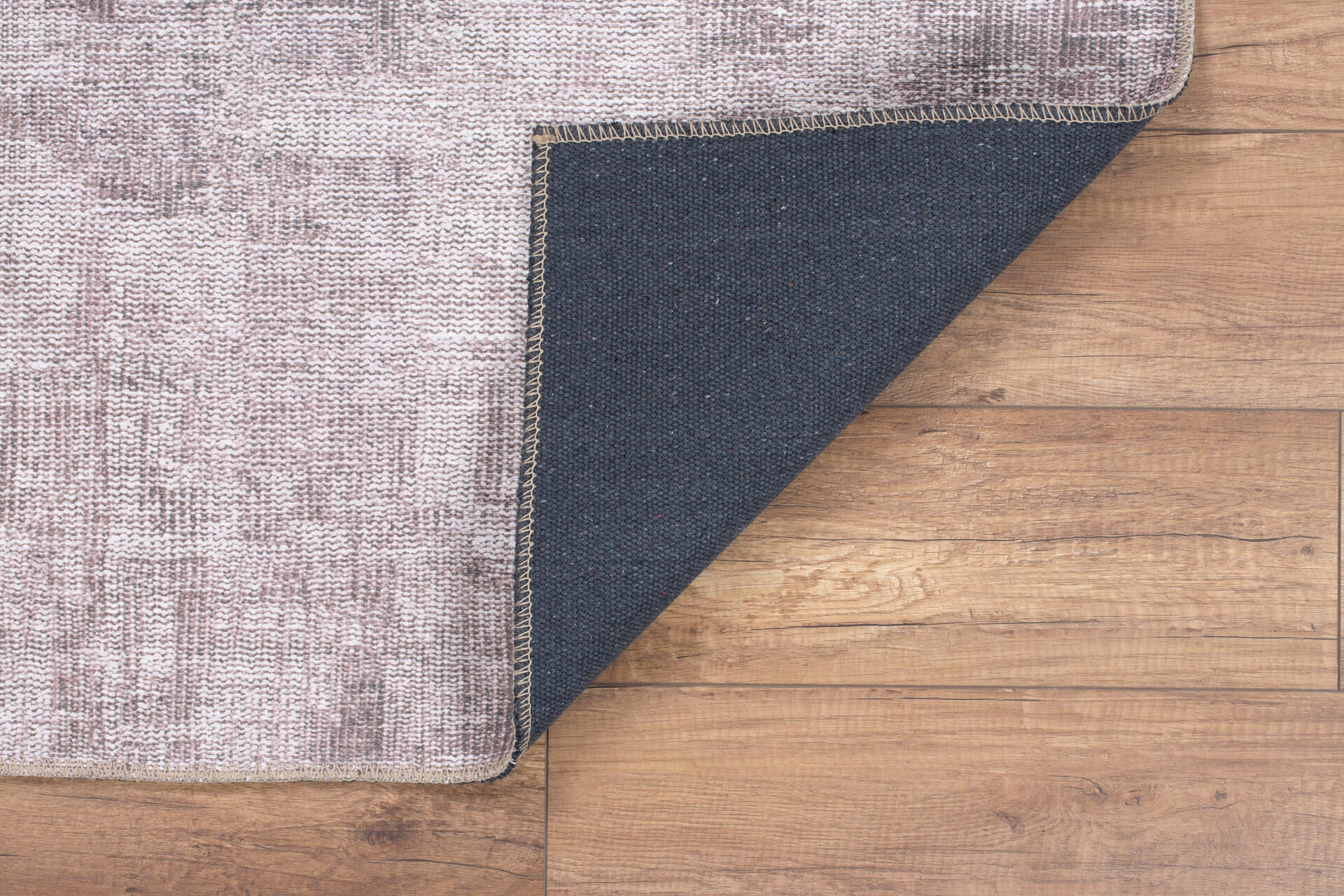 Digital Print Area Rug - Washable Non Slip Cotton Flat Rug with Soft Polyester