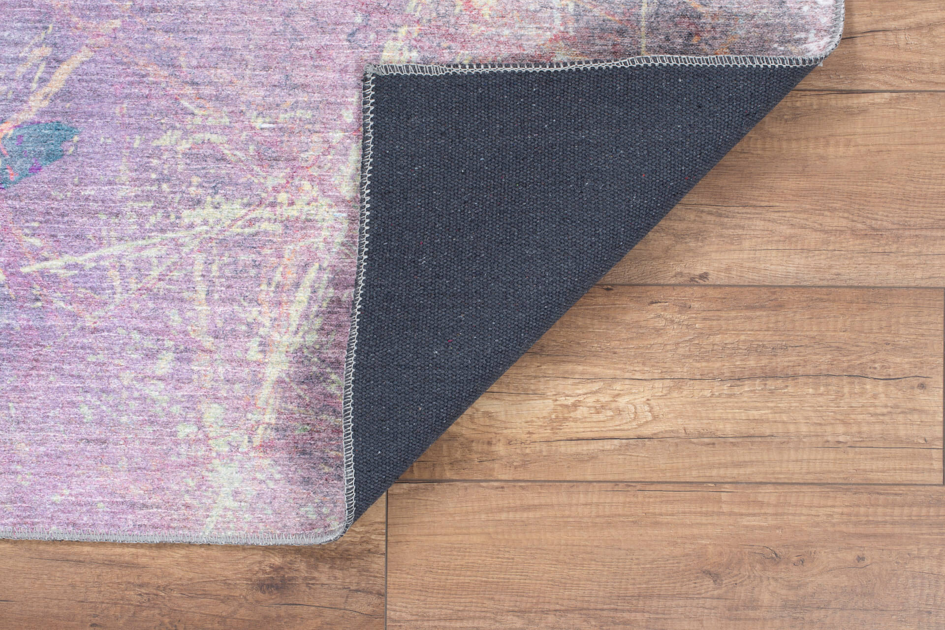 Modern Cotton Area Rug – Washable Non Slip Microfiber Polyester Carpet for Living Room