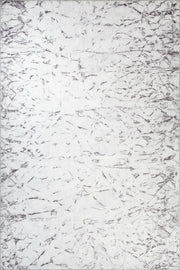 Modern Cotton Area Rug - Washable Non Slip White Soft Microfiber Carpet
