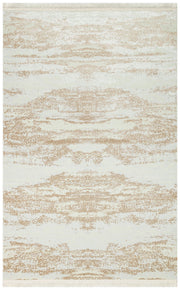 Vintage Area Rug – Machine Made Cream Rug with Washable Non Slip Backing