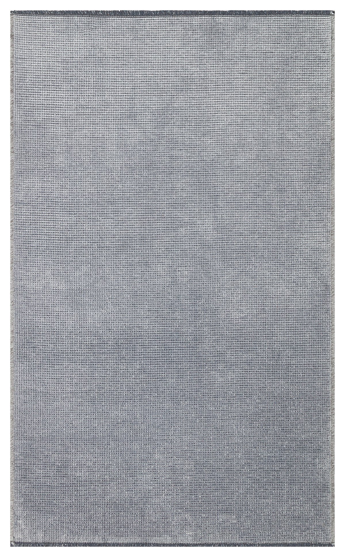 Modern Non Slip Kilim - Grey Flat Weave Washable Area Rug, Dust Free