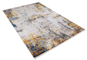 Modern Digital Area Rug – White Antibacterial Non Slip Carpet for Home