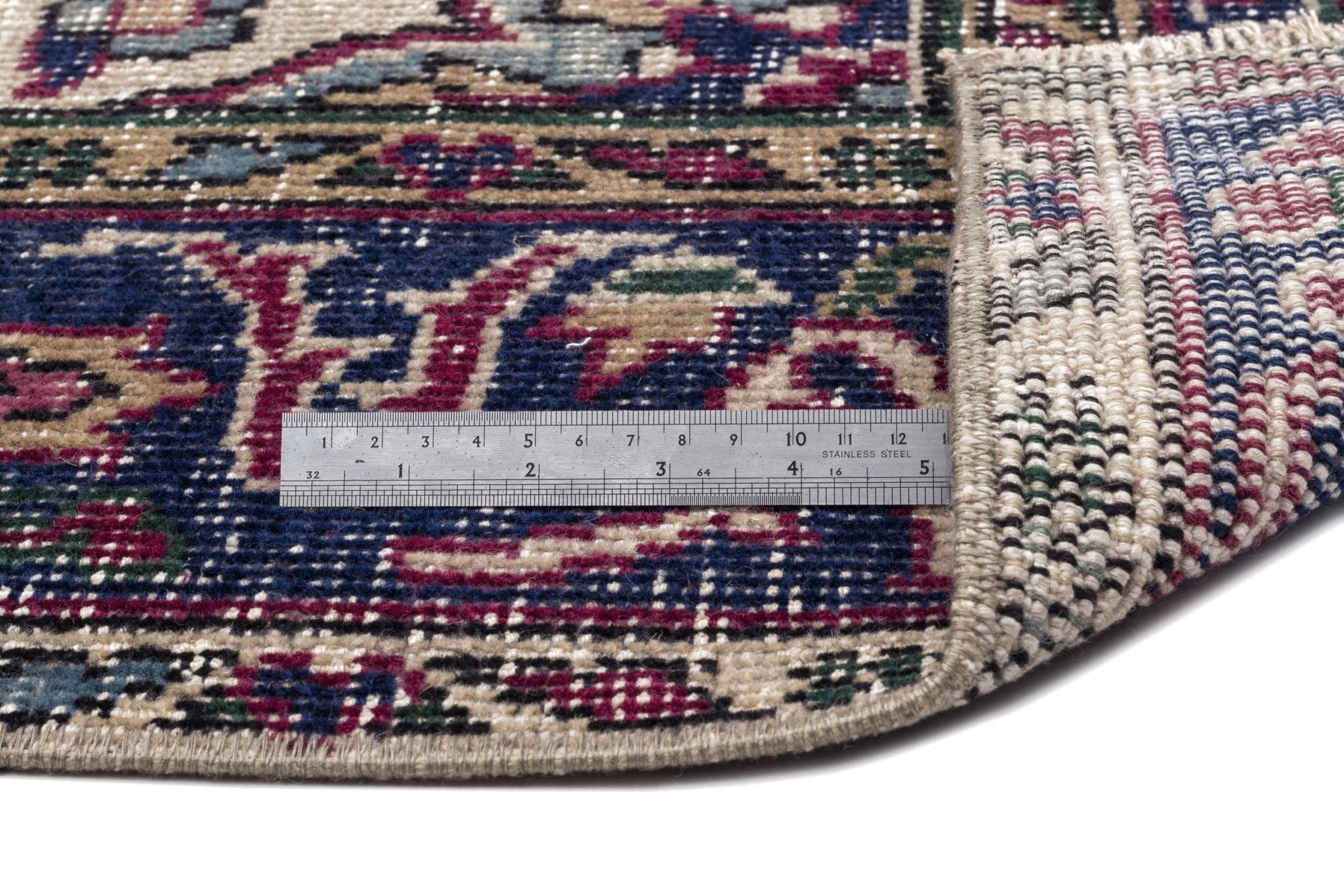 Atina 10251 Red Vintage Wool Handmade Area Rug 5'8" x 8'11"