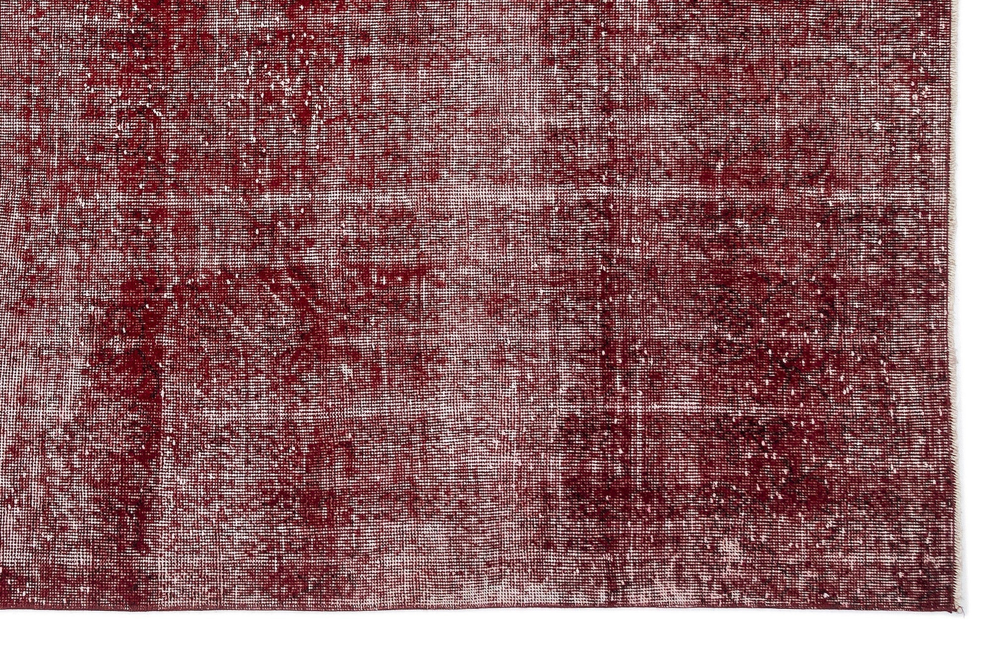 Atina 10493 Red Vintage Wool Handmade Area Rug 6'7" x 10'4"