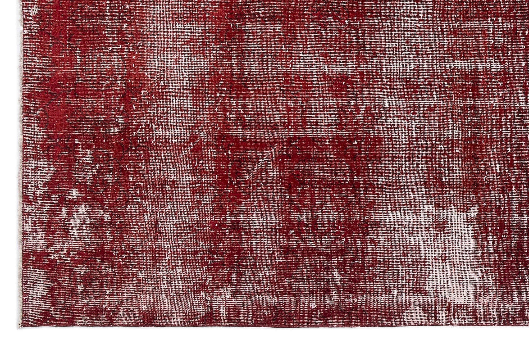 Atina 10493 Red Vintage Wool Handmade Area Rug 6'7" x 10'4"
