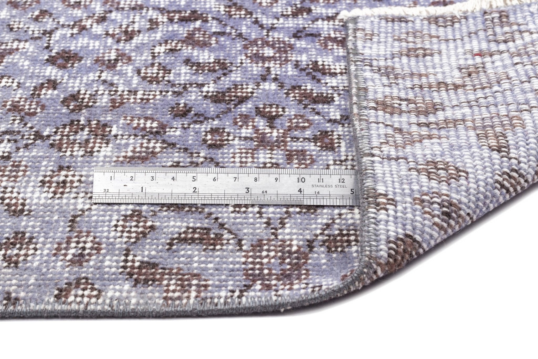 Atina 10753 Beige Vintage Wool Handmade Area Rug 5'5" x 8'11"