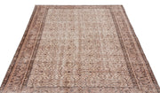 Atina 13707 Beige Vintage Wool Handmade Area Rug 5'3" x 8'10"
