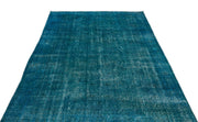 Atina 14475 Turquoise Vintage Wool Handmade Area Rug 4'11" x 8'2"