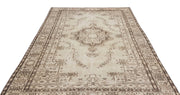 Atina 14678 Beige Vintage Wool Handmade Area Rug 6'0" x 9'6"