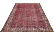 Atina 14778 Red Vintage Wool Handmade Area Rug 5'2" x 9'3"