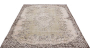 Atina 15577 Beige Vintage Wool Handmade Area Rug 5'8" x 9'2"