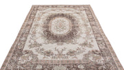 Atina 15918 Beige Vintage Wool Handmade Area Rug 5'8" x 9'1"